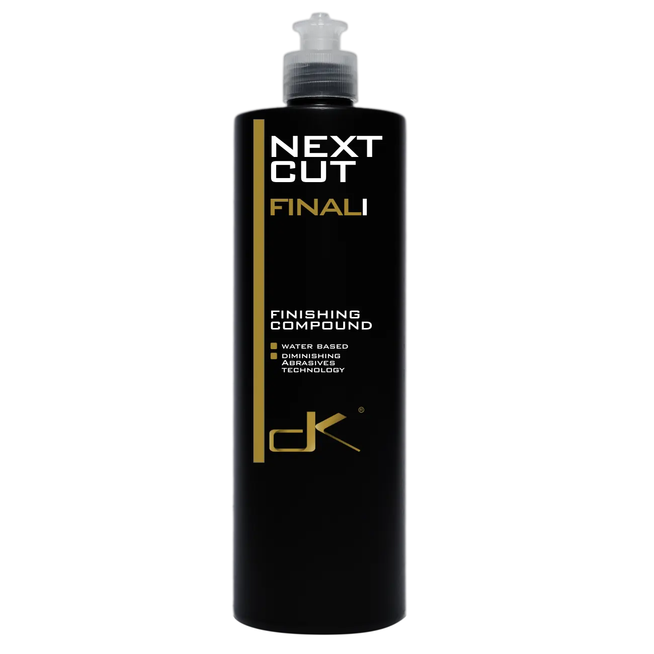 FINALI is a water-based nano finishing compound engineered for modern scratch-resistant clear coat systems.
