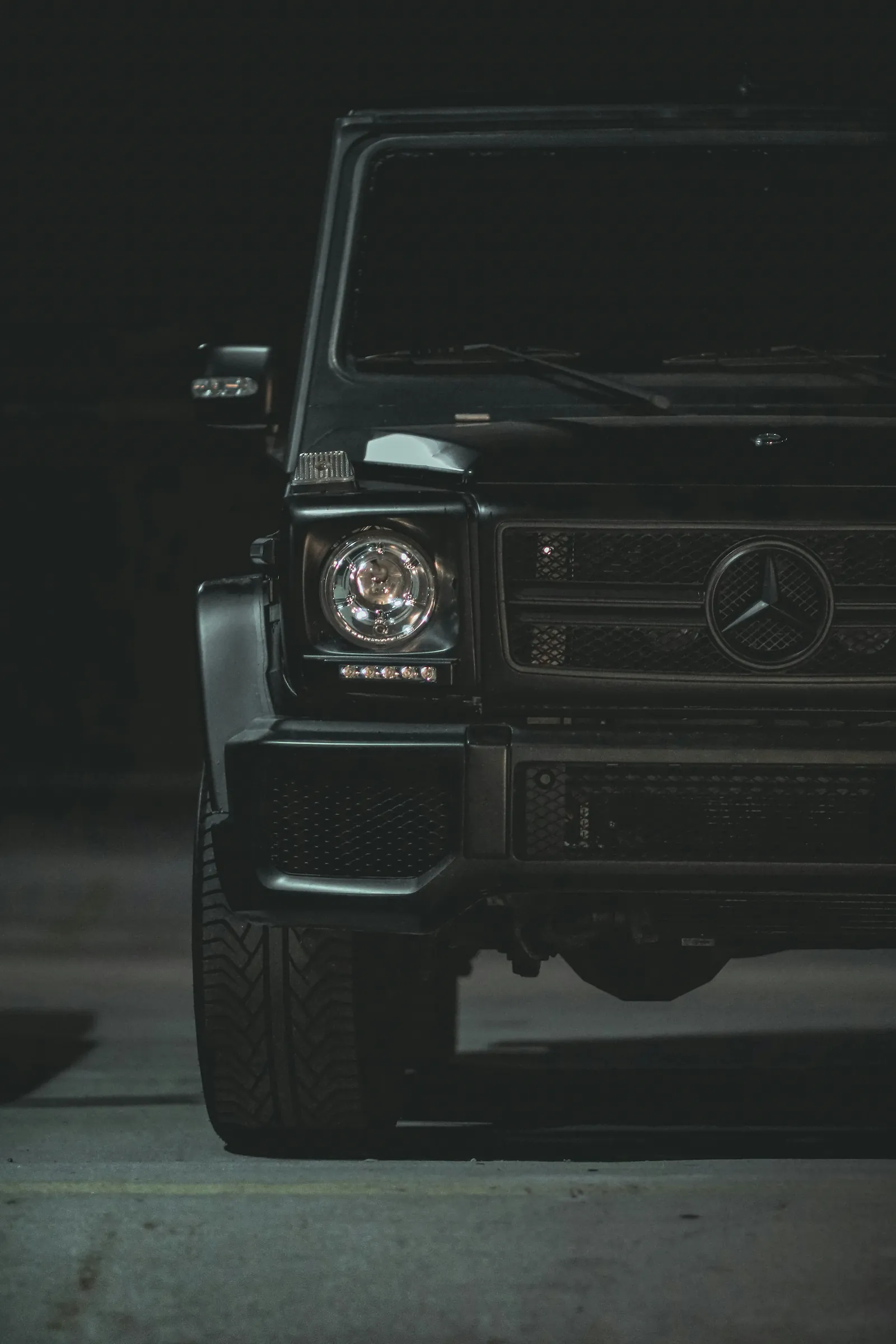 Black Mercedes G-Wagon 4WD professionally detailed and paint protected for harsh outback conditions