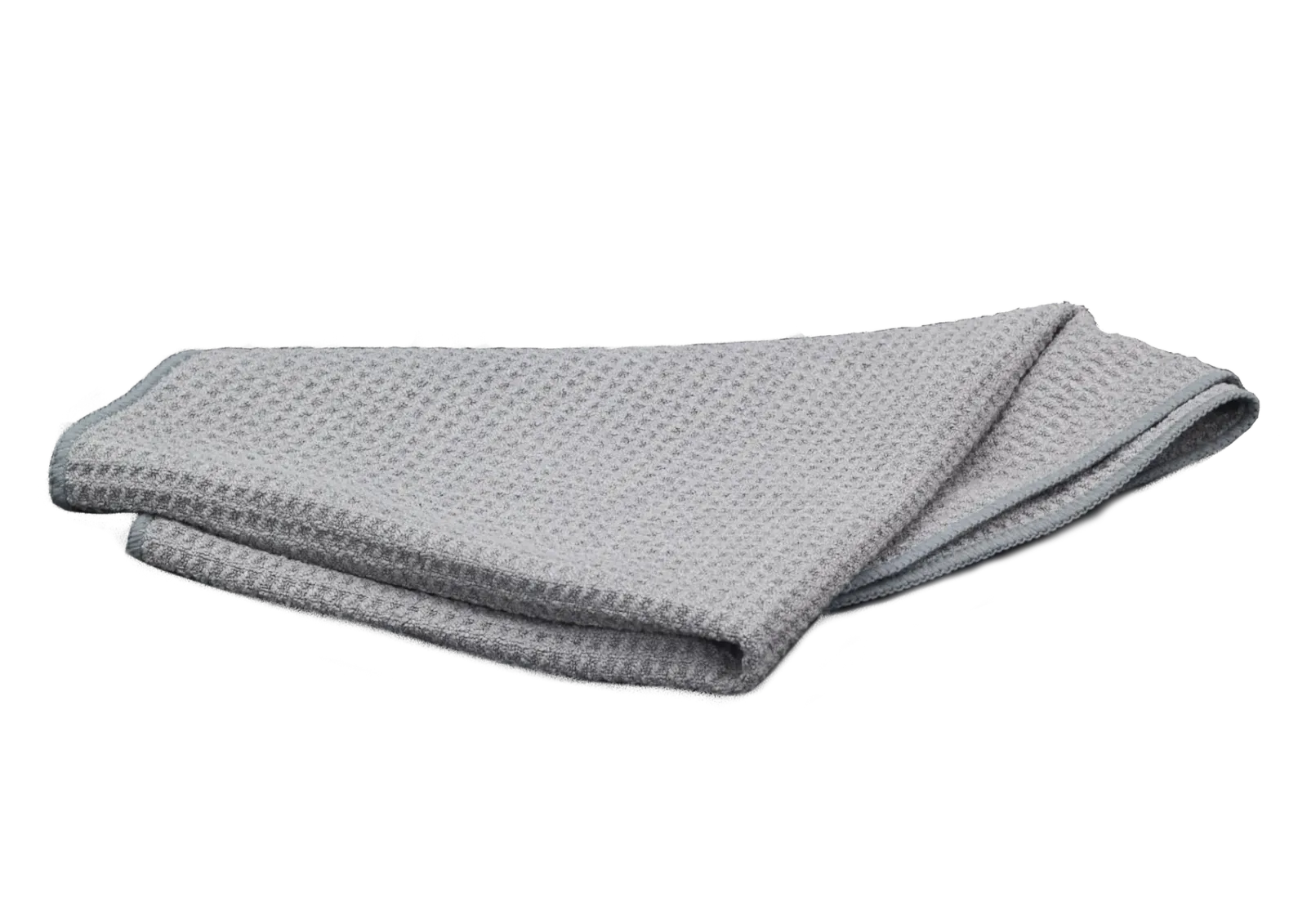 Folded grey cloth for automotive car cleaning