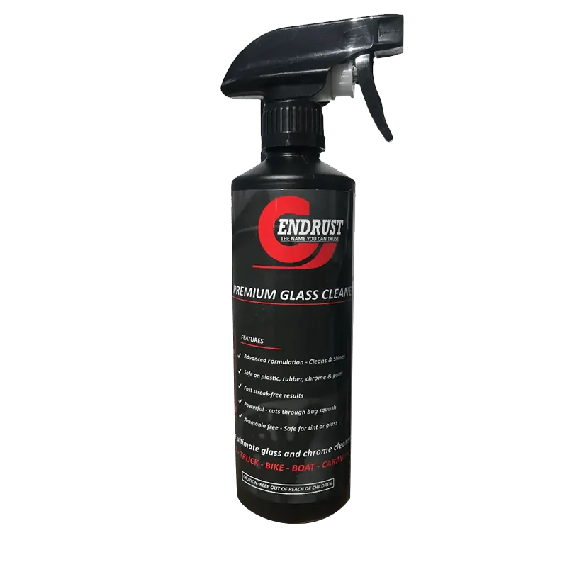Endrust Premium Glass Cleaner - Streak Free Automotive Glass Care